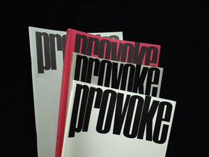 PROVOKE  プロヴォーク 復刻版 全三巻