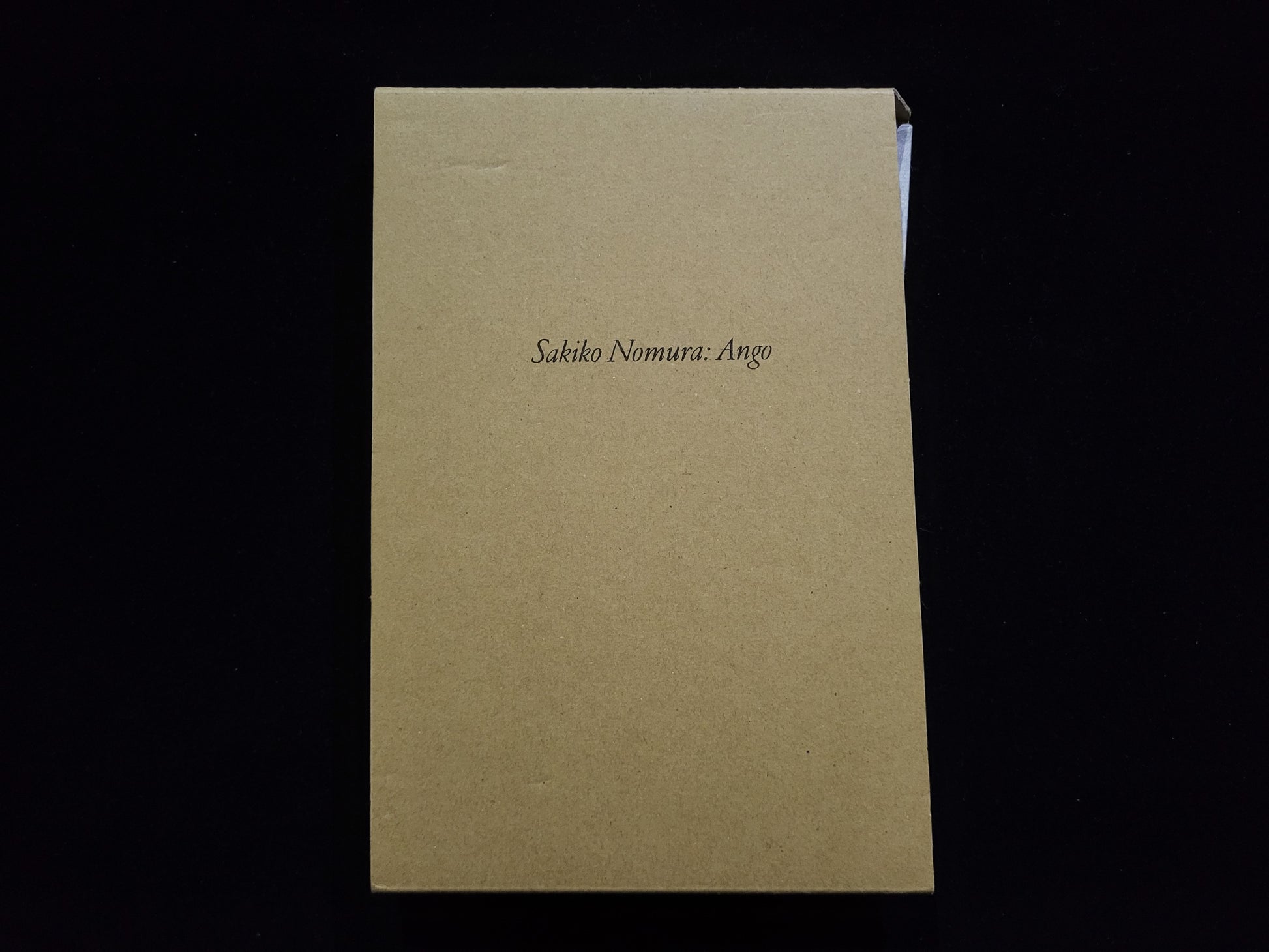 Ango / 野村佐紀子