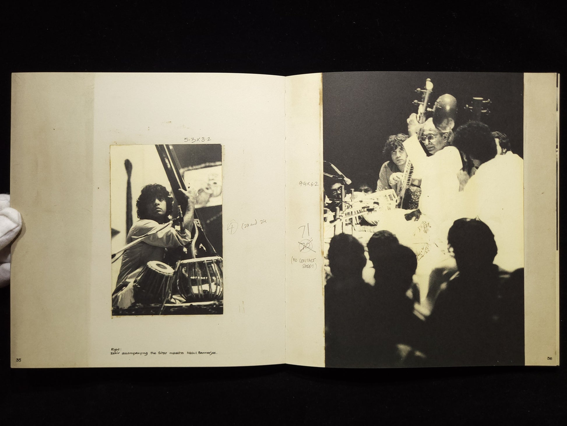 Dayanita Singh: Zakir Hussain Maquette