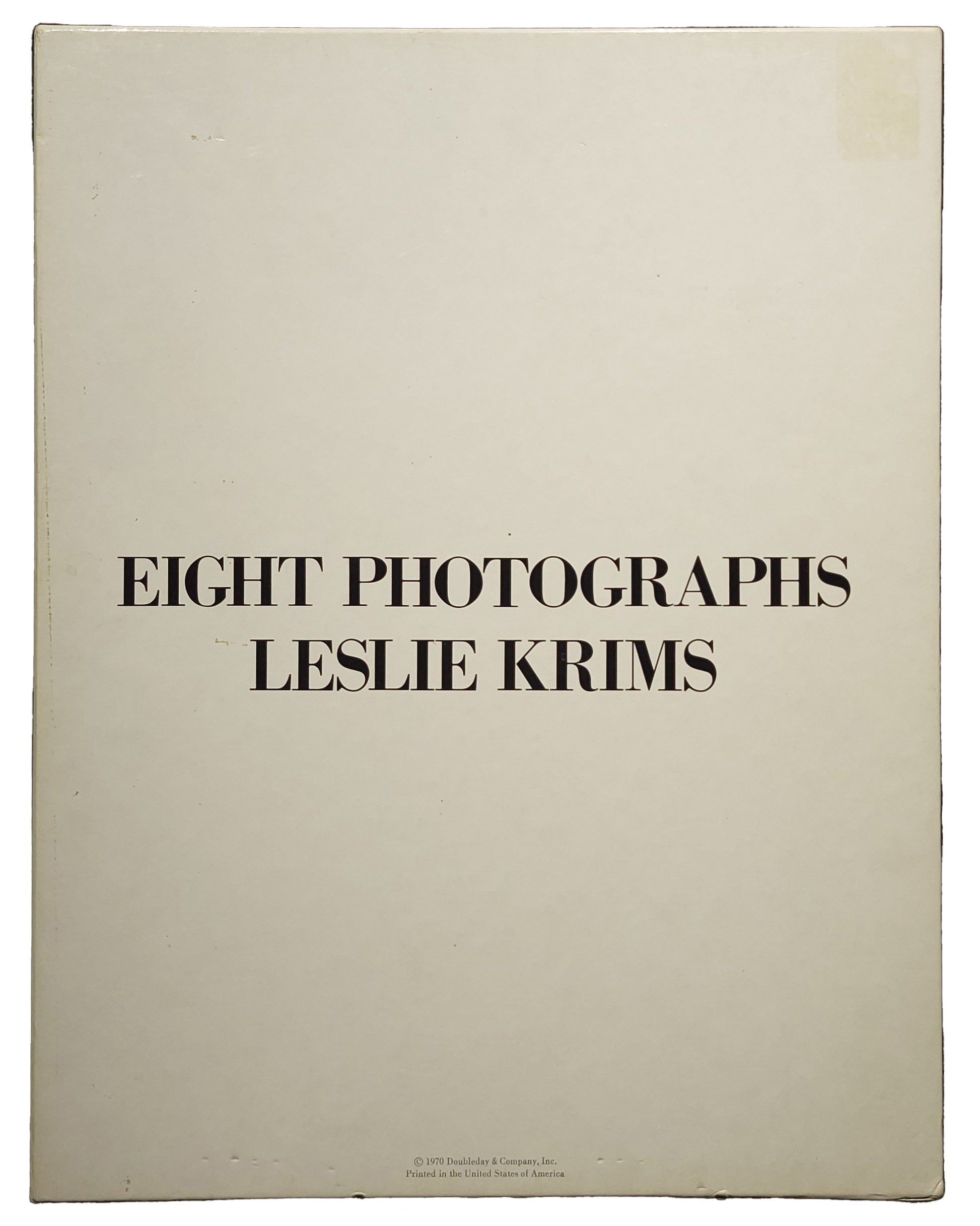 Eight Photographs / Leslie Krims 