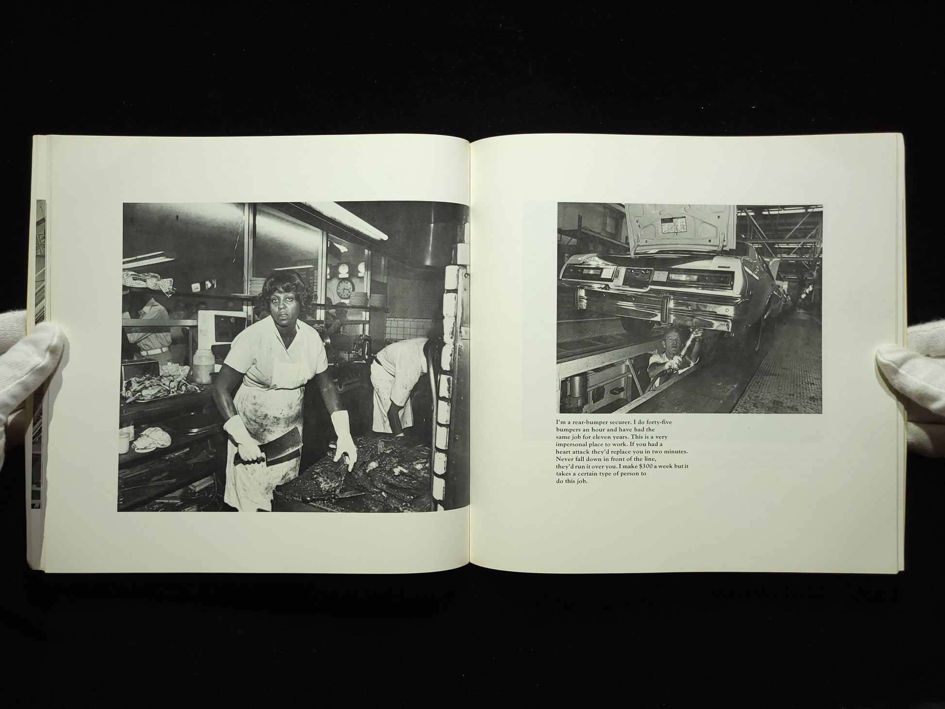 Working : I Do it for the Money / Bill Owens