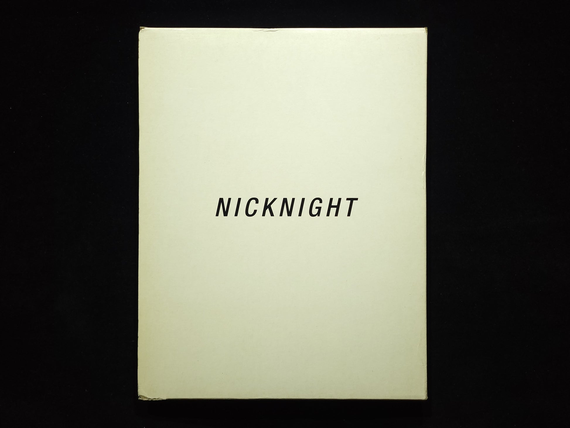 Nicknight：The Blue Velvet Book
