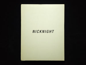 Nicknight：The Blue Velvet Book